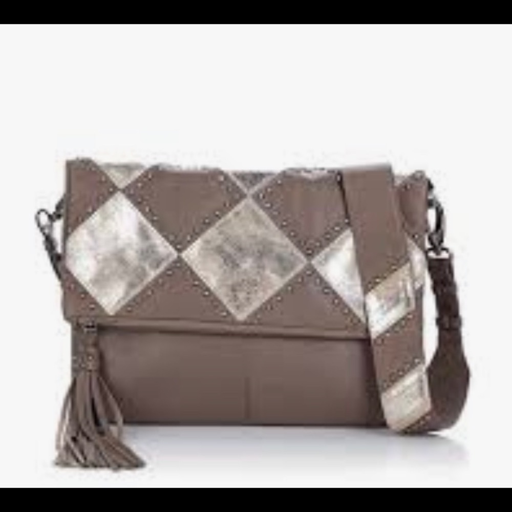 ISO ISO!!! Sharif Diamond Messenger Bag